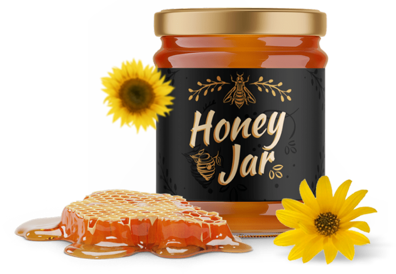 Hũ mật ong Manuka nguyên chất bên sáp ong