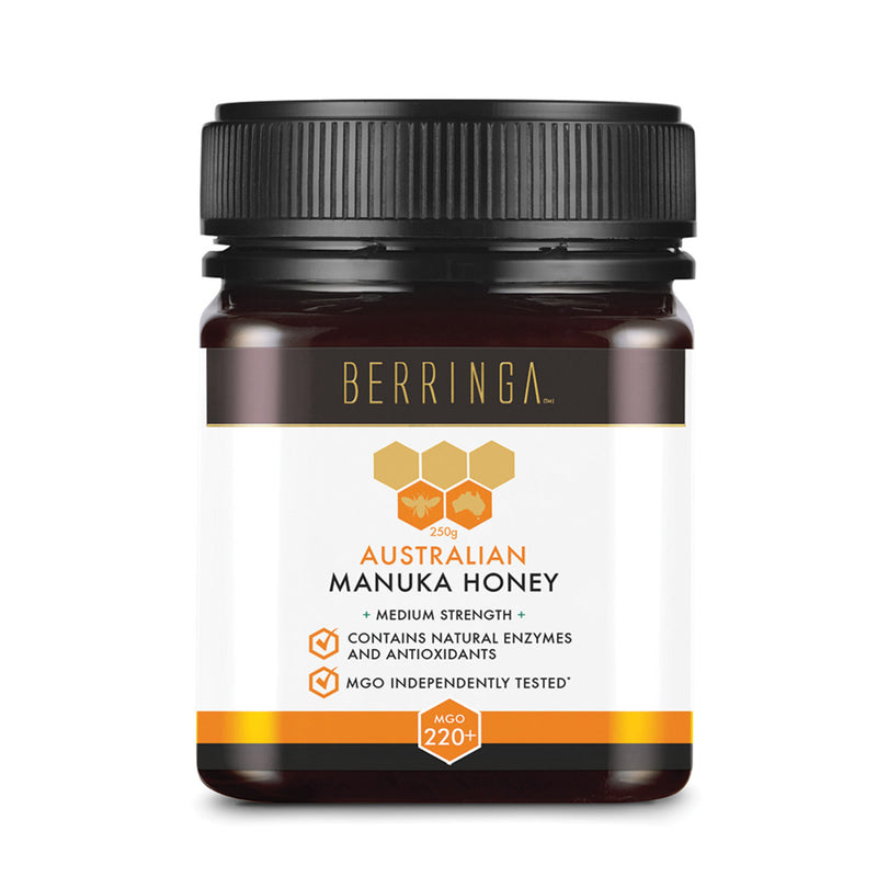 Mật ong Manuka Úc Berringa MGO 220+ 250g